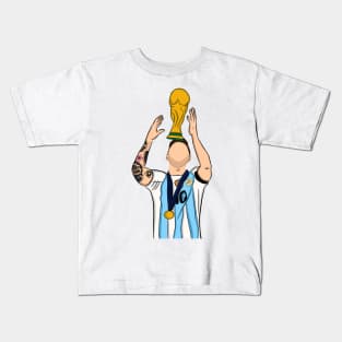 Argentina campeones Kids T-Shirt